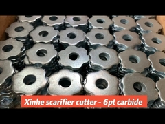Six Star Scarifier TCT Cutters For Multi Planers Scarifiers Machine 6 Tungsten Carbide Tips