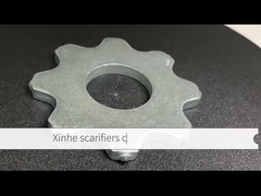 برش‌های 8 نقطه‌ای برش‌های اسکریفایر نوارهای تنگستن با نوک کاربید برای دستگاه فرز اسکریفایر